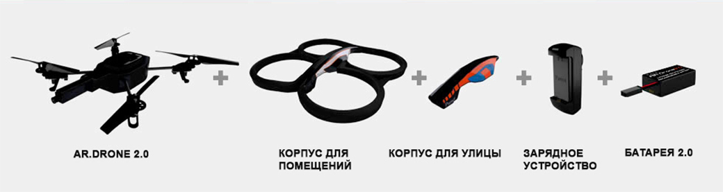 Ar.Drone 2.0 komplekt